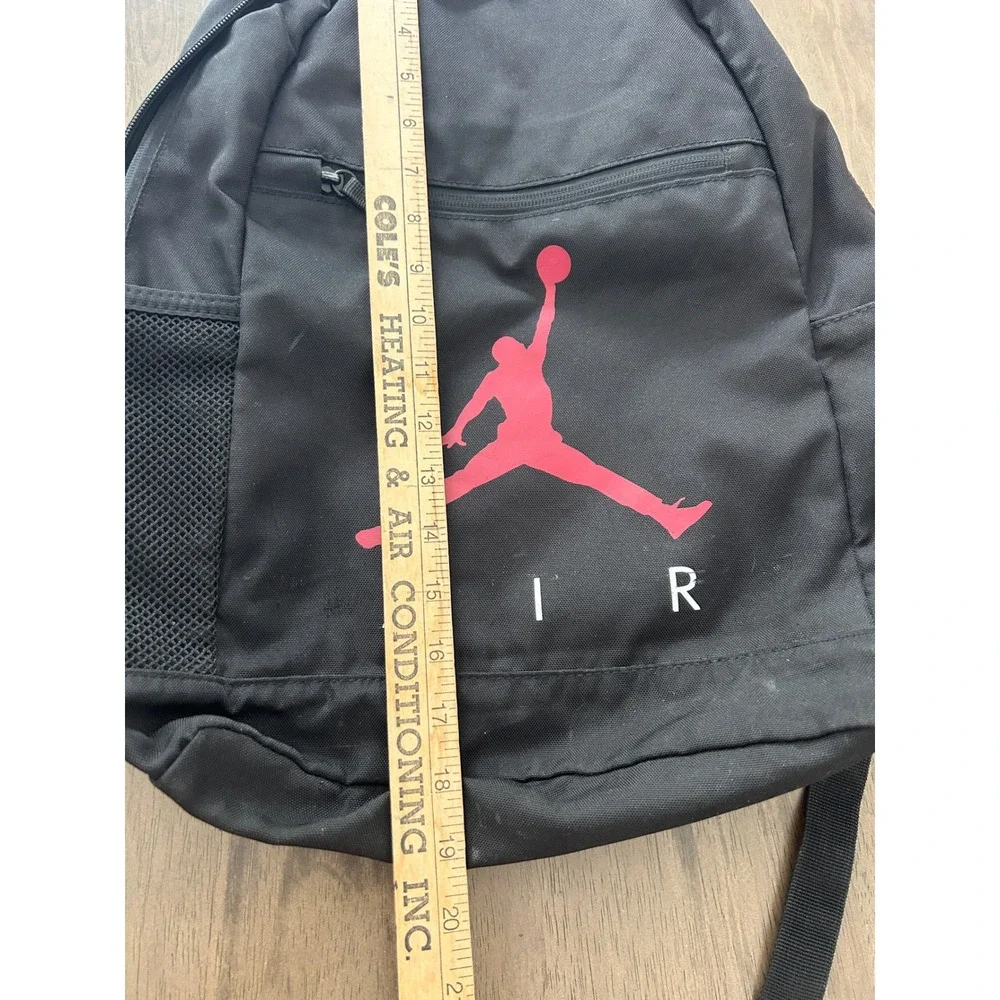 Jordan‎ Jumpman Air Backpack Black Red Logo School Sports Travel Bag 9A0123-023